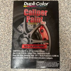 Dupli-Color Caliper Paint Kit - Red Caliper Paint
